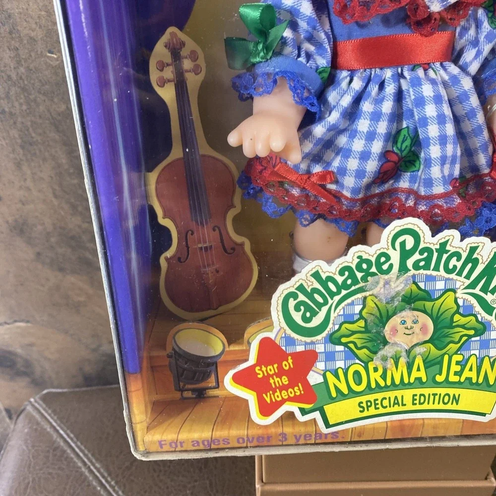 Vintage Cabbage‎ Patch Kids Norma Jean Doll 1998 Special Edition NEW IN BOX